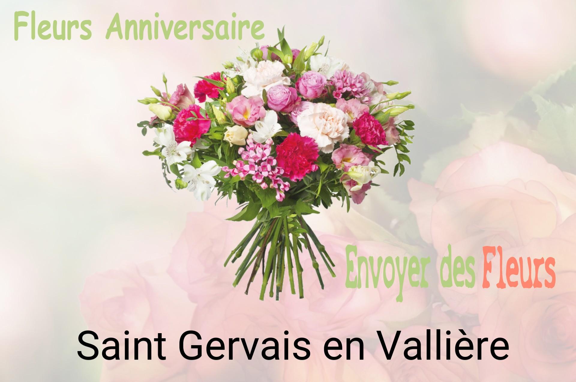 Bouquet de fleurs d’anniversaire livré à Saint-Gervais-en-Vallière
