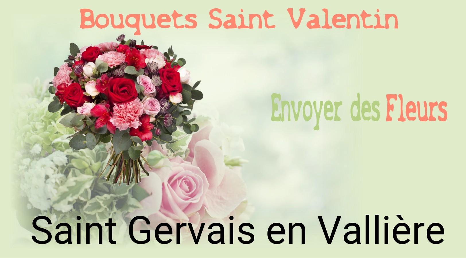 Roses de Saint-Valentin livrées à Saint-Gervais-en-Vallière